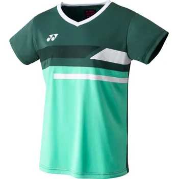 Dámské tričko Dámské tričko Yonex Womens Crew Neck Shirt YW0029 Antique Green L