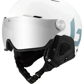 Lyžařská helma Bolle MIGHT VISOR (59-62 CM) 59/62 Bílá, Šedá