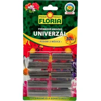 Hnojivo Hnojivé tyčinky UNIVERZÁLNÍ 30ks - FLORIA