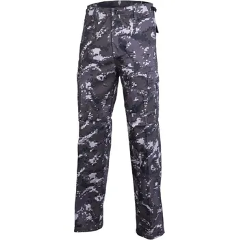 Pánská móda MIL-TEC Kalhoty US BDU typ RANGER BLACK DIGITAL M URBAN DIGITAL BLACK