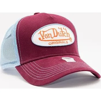 Kšiltovka Kšiltovka Von Dutch Boston Trucker Cotton Twill Purple/Lt.Blue