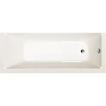 Polysan Noemi Obdélníková vana 170x70x39cm, ivory, 71708.40