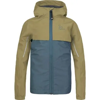Chlapecká outdoorová bunda Hannah BORN JR 134/140 Modrá, Khaki