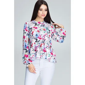 Dámská halenka Figl Dámská halenka Ygraibeth vzorovaná L