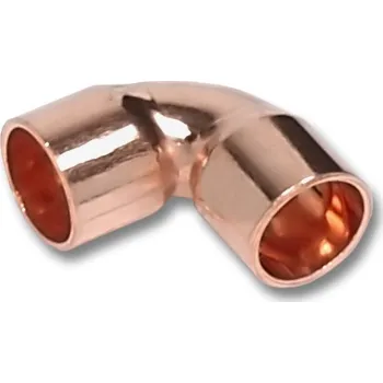 Ventilační potrubí Sanha 5090 koleno pájecí Cu 90° 8 mm FF 150908