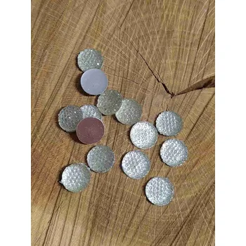 Korálek Broušené kamínky / kabošony Ø12 mm k nalepení