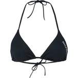 Dámský horní díl plavek Tommy Hilfiger TRIANGLE RP S Tmavě modrá, Bílá