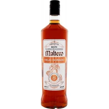 Rum Malteco Viejo Dorado 40% 1 l (holá láhev)