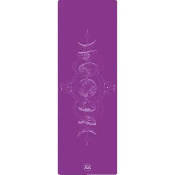 Ručník Ručník na jógu YOGGYS LARGE TOWEL YOGA MOON PHASE UNI Fialová