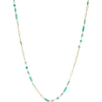 Náhrdelník Sylv Náhrdelník LOLA Green Gold