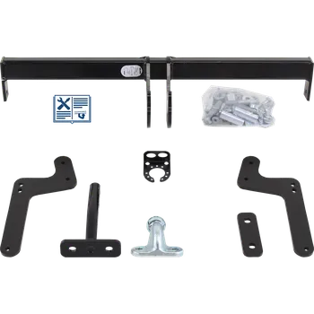 Tažné zařízení Brink tažný nosník včetně TowTec elektropřípojky 7pólové typová - DACIA DUSTER