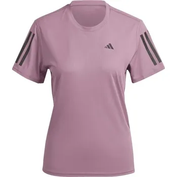 Dámské tričko Dámské běžecké tričko adidas OWN THE RUN TEE XS Růžová, Černá