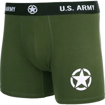 Trenýrky FOSTEX Trenýrky Boxer US Army ZELENÉ S ZELENÁ - OLIV