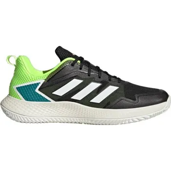 Pánská tenisová obuv Pánská tenisová obuv adidas DEFIANT SPEED M CLAY 11 Černá, Bílá, Zelená