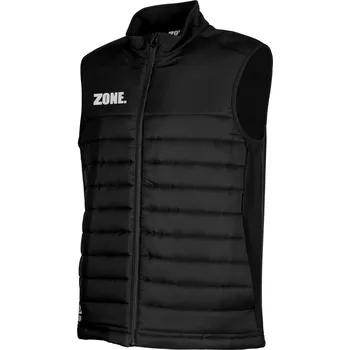 Pánská softshellová bunda Zone floorball Tech vest NIGHTRUNNER black Sportovní vesta M, černá