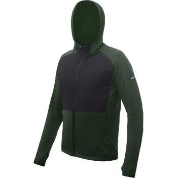Pánská funkční bunda Sensor COOLMAX THERMO M Tmavě zelená, Černá