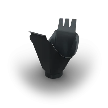 Střecha Bravo Kotlík žlab. pozink + barva, 125/87 mm Barva: RAL 7024 - Šedá