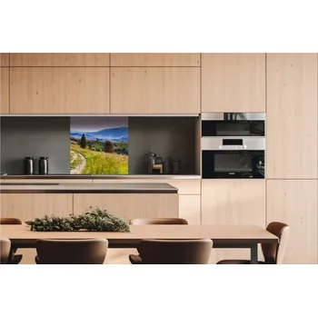 Obklad DIMEX | Dibond za kuchyňskou linku DBW-06060-082 | 60 x 60 cm | Příroda s červánky + Dibond deska za kuchyňskou linku DIMEX v rozměru 60 x 60 cm, motiv Příroda s červánky