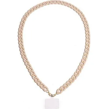 Pouzdro na mobilní telefon Univerzální šňůrka pro mobilní telefon kovová zlatá