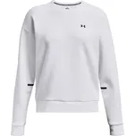 Dámská mikina Under Armour UNSTOPPABLE FLC CREW md Bílá, Černá