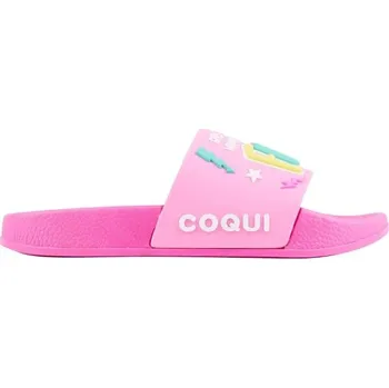 Dívčí obuv Dívčí pantofle Coqui RUKI 90´S 28/29 Růžová, Mix