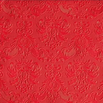 Papírový ubrousek Goba UBROUSKY červené Elegance 40x40cm