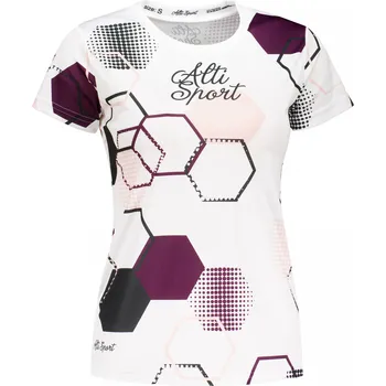 Dámské funkční tričko premium ALTISPORT VOJ/ALW037TR01 BÍLÁ XS