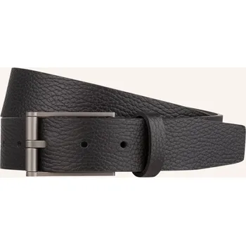 Opasek Porsche Design Pánský Kožený Opasek, černá, 90