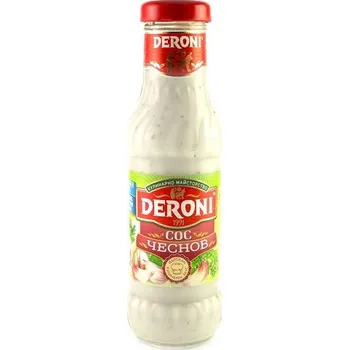 Omáčka Omáčka česneková Deroni - Bulharsko - 305g