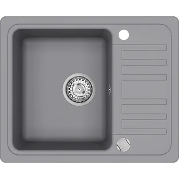 Kuchyňský dřez Granitový dřez Aquastone GALA 30 hliníková