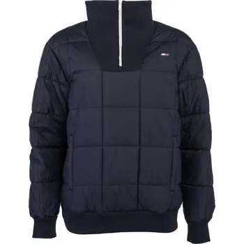 Dámská bunda Dámská bunda Tommy Hilfiger ESSENTIALS RLX HALF ZIP OTW M Tmavě modrá