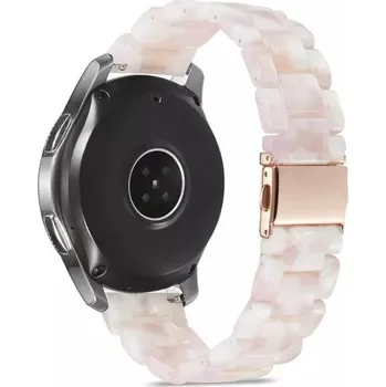 Ostatní příslušenství k chytrým hodinkám eses Řemínek z epoxidové pryskyřice - Vzorovaný růžový, 18 mm