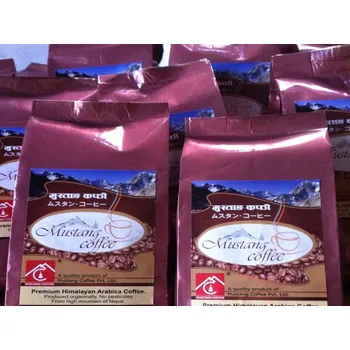 Káva Himalife Pražená mletá káva Mustang Organic Coffee - vhodné pro espresso