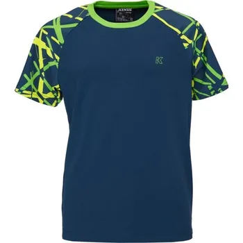 Chlapecké triko Kensis MANEE JNR 164/170 Tmavě modrá, Zelená