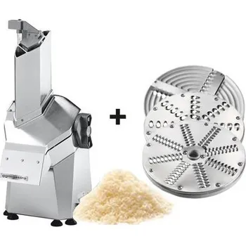 Kráječ na chleba G.Gastro Kráječ mozarelly - kapacita: 250 - 300 kg/h vč. krájecích & strouhacích kotoučů