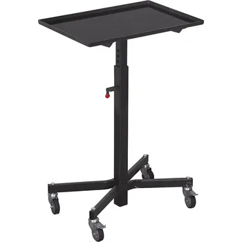 Plošinový vozík Variofit Transportní zvedací stojan, Variofit, do 150 kg, výška 77 - 102 cm, modrá/antracit Barva: antracit RAL7016