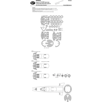 Plastikový model 1/48 Mask Mirage IV A/P ADVANCED (HELLER)