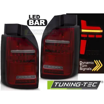 Zadní světlomet LED PÁS ZADNÍ SVĚTLA ČERVENÝ KOUŘ SEQ pro VW T6,T6.1 15-21 OEM LED