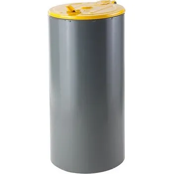 Odpadkový koš Stojan na pytle otevřený - žlutý