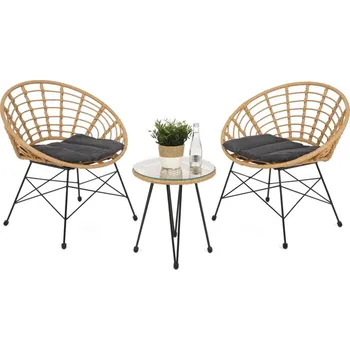 Zahradní sestava Zahradní nábytek Zanzibar béžová / šedá