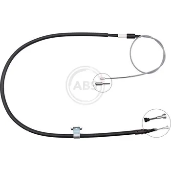 Lanko parkovací brzdy Tažné lanko, parkovací brzda, , 9678419280, A.B.S., K10154