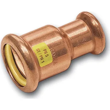 rozdělovač topení Sanha Press Gas 10240 nátrubek redukovaný lisovací Cu plyn 42x28 mm 1102404228