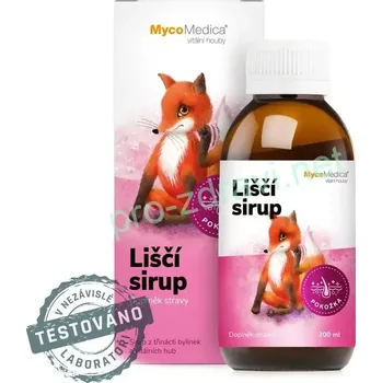 MycoMedica Liščí sirup 200 ml (Liščí sirup)