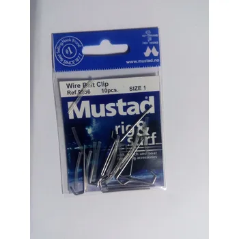 Rybářský háček Mustad Wire Bait Clip 10ks