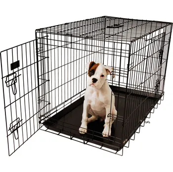 klec pro psa Skládací klec pro psy Show Tech s plastovým dnem Velikost: 1 - 62 x 44 x 49 cm