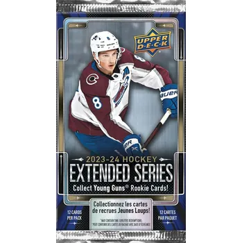 Sběratelská karetní hra 2023-24 Upper Deck Extended Series Hockey Blaster Balíček
