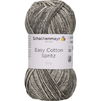 Příze Schachenmayr Easy Cotton Spritz 99 nero (Směsová příze Easy Cotton Spritz 99 nero)