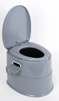 Chemické WC Camp4 Ei kempingová toaleta s odnímatelným kbelíkem šedá
