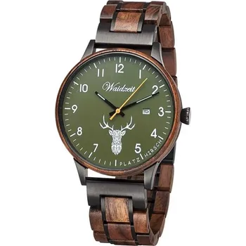 Hodinky WAIDZEIT Hubertus Platzhirsch Moosgrün