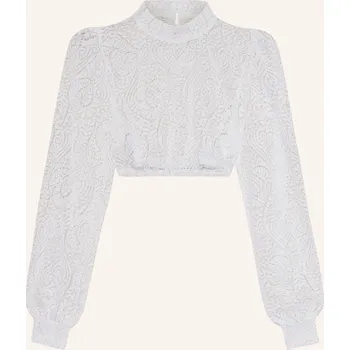 Johann & Johanna Dámská Dirndl Halenka Z Krajky, bílá, 44